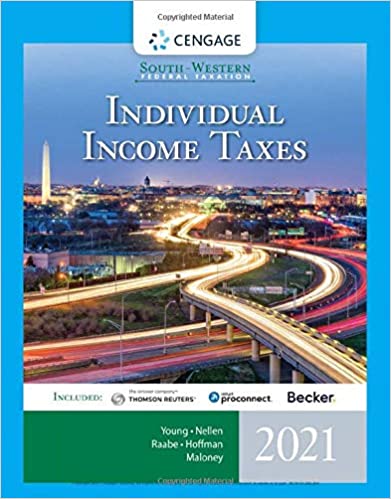 South-Western Federal Taxation 2021: Individual Income Taxes (44th Edition) - Orginal Pdf